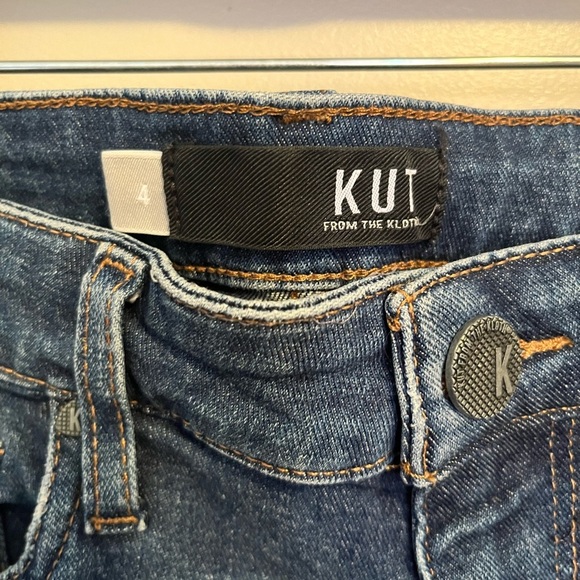 Kut from the Kloth Women's Classic Blue Mia Toothpick Skinny Jeans - Picture 6 of 12